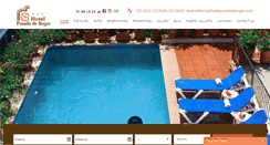 Desktop Screenshot of hotelposadaderoger.com